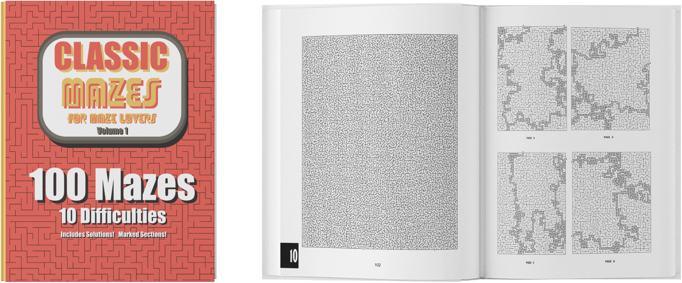 Classic Mazes — spread view