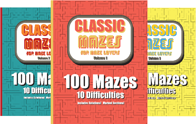 Classic Mazes — Volumes 1, 2, 3