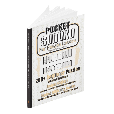 Pocket Sudoku for Puzzle Lovers: Beginner Puzzles Volume 4 book cover