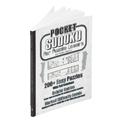 Pocket Sudoku for Puzzle Lovers: Easy Puzzles Volume 3 book cover