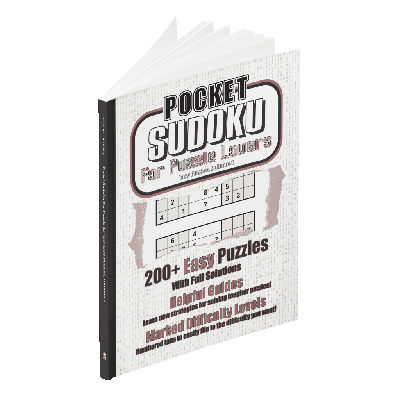 Pocket Sudoku for Puzzle Lovers: Easy Puzzles Volume 4 book cover
