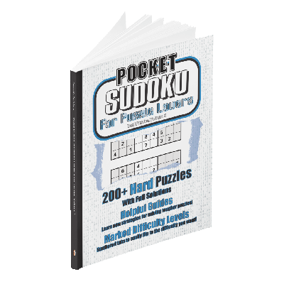 Pocket Sudoku for Puzzle Lovers: Hard Puzzles Volume 3 book cover