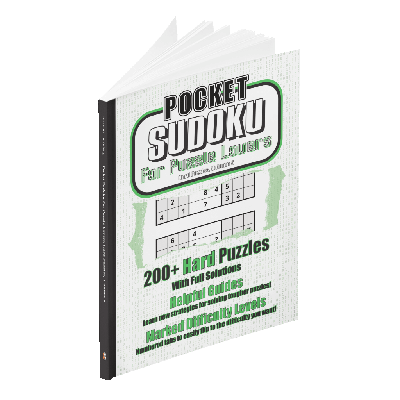 Pocket Sudoku for Puzzle Lovers: Hard Puzzles Volume 5 book cover