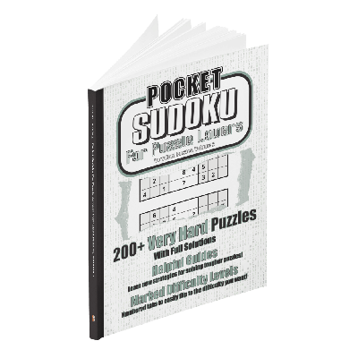 Pocket Sudoku for Puzzle Lovers: Very Hard Puzzles Volume 2 book cover