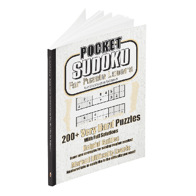 Pocket Sudoku for Puzzle Lovers: Very Hard Puzzles Volume 3 book cover
