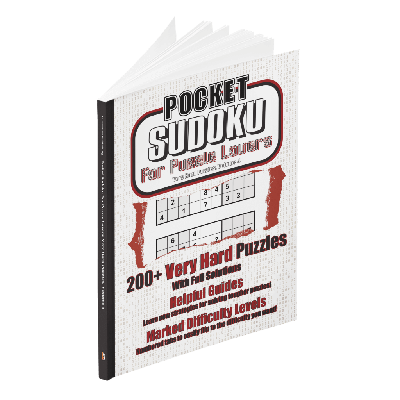 Pocket Sudoku for Puzzle Lovers: Very Hard Puzzles Volume 4 book cover