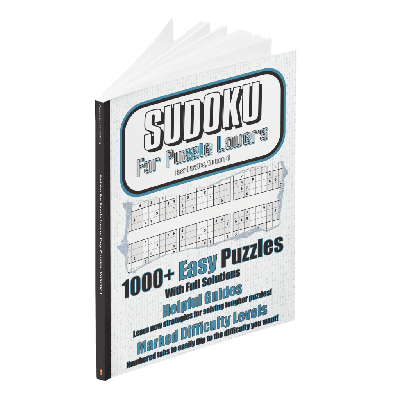 Sudoku For Puzzle Lovers: 1000+ Easy Puzzles, Volume 1 book cover