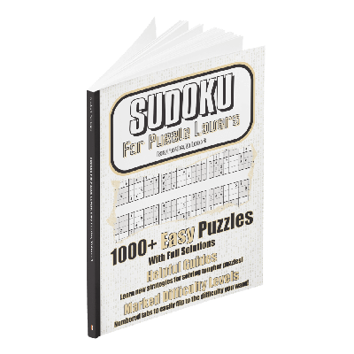 Sudoku For Puzzle Lovers: 1000+ Easy Puzzles, Volume 3 book cover