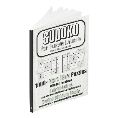 Sudoku For Puzzle Lovers: 1000+ Very Hard Puzzles, Volume 5 book cover