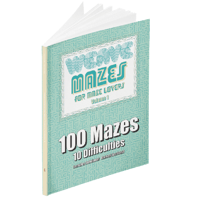 Weave Mazes for Maze Lovers, Volume 1 book cover