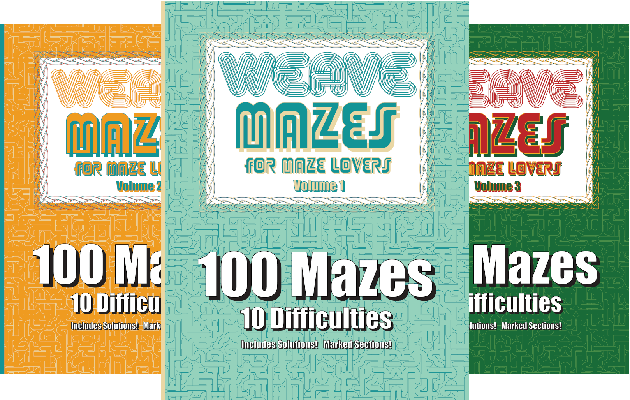 Weave Mazes — Volumes 1, 2, 3