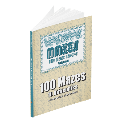 Weave Mazes for Maze Lovers, Volume 4 book cover