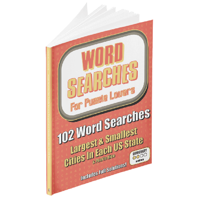 Word Searches: Largest and Smallest Cities in US States