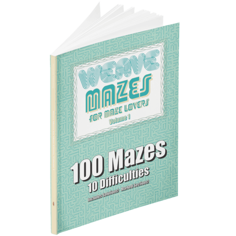 Weave Mazes for Maze Lovers, Volume 1