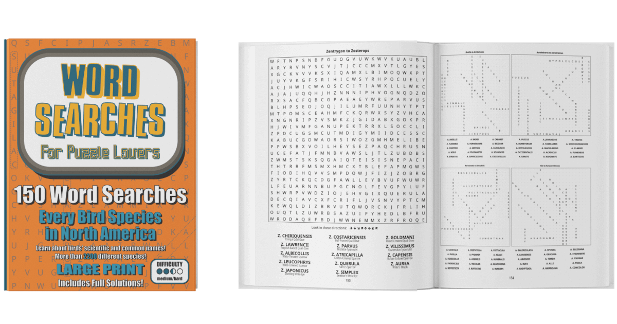Word Searches For Puzzle Lovers Puzzlerific