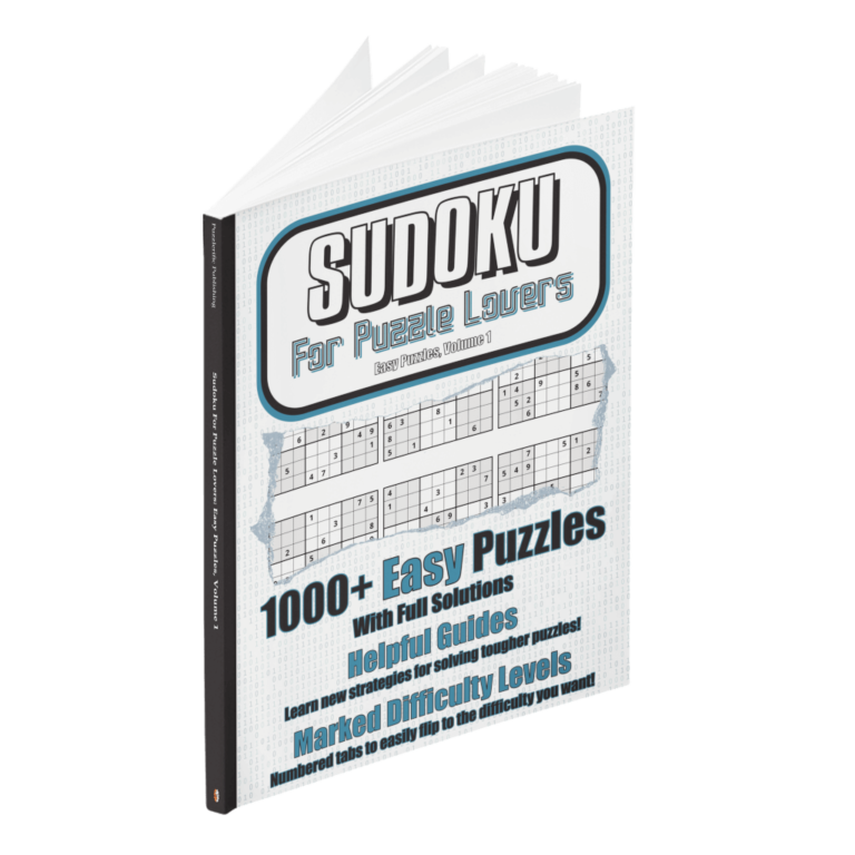 Sudoku For Puzzle Lovers: 1000+ Easy Puzzles, Volume 1