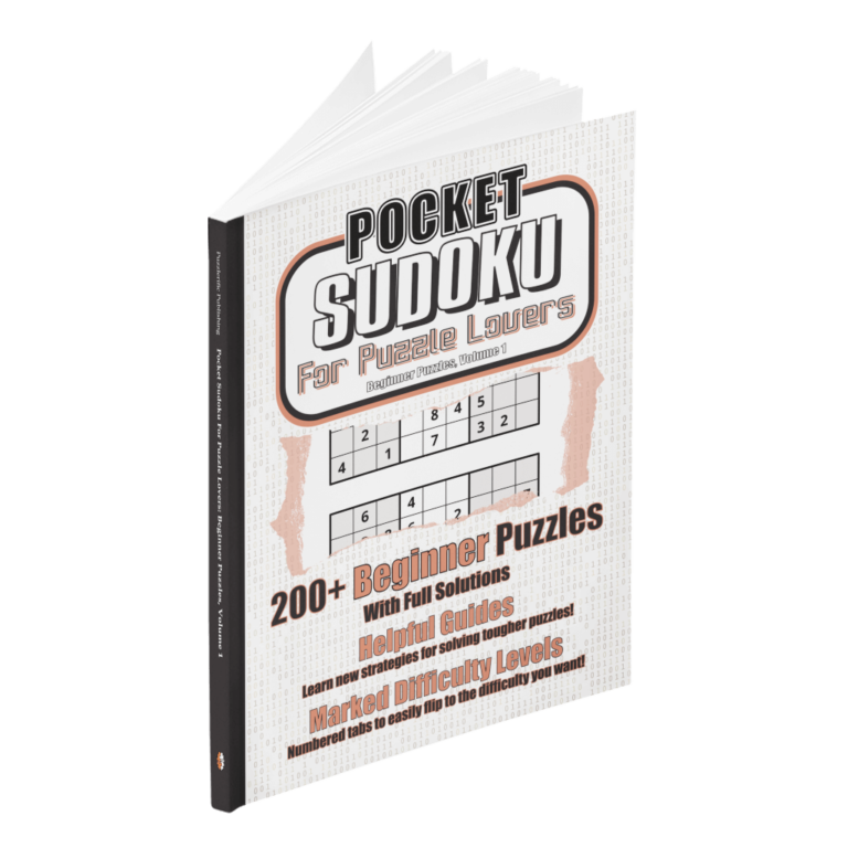Pocket Sudoku for Puzzle Lovers: Beginner Puzzles Volume 1