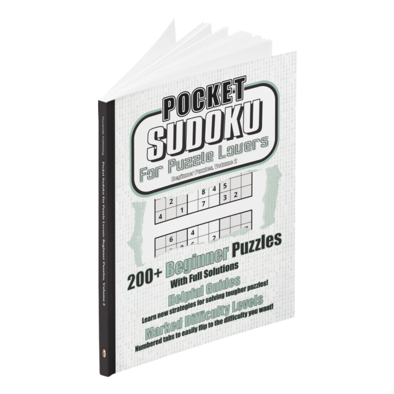 Pocket Sudoku for Puzzle Lovers: Beginner Puzzles Volume 2