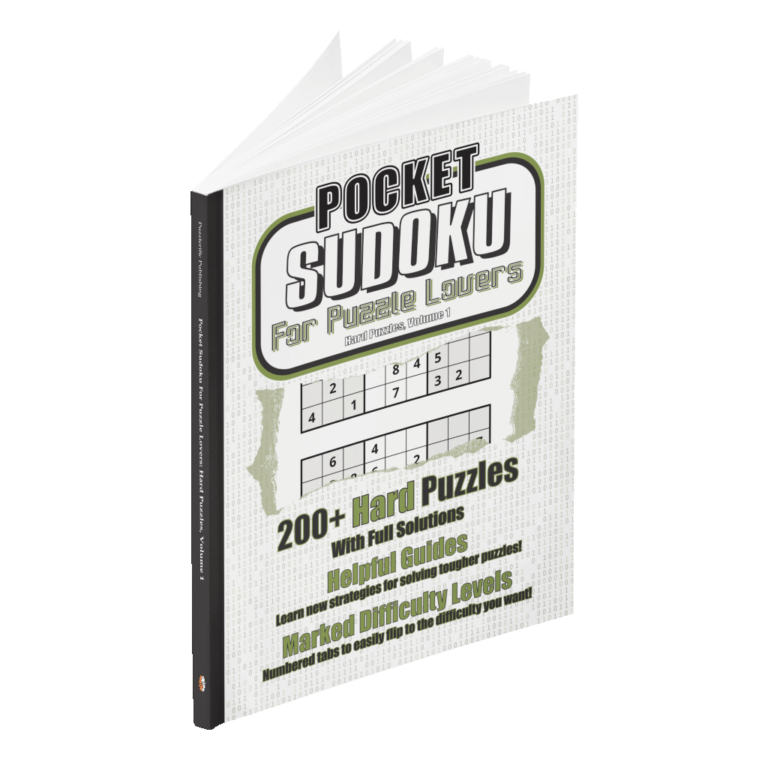 Pocket Sudoku for Puzzle Lovers: Hard Puzzles Volume 1