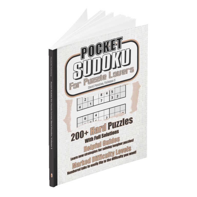 Pocket Sudoku for Puzzle Lovers: Hard Puzzles Volume 2