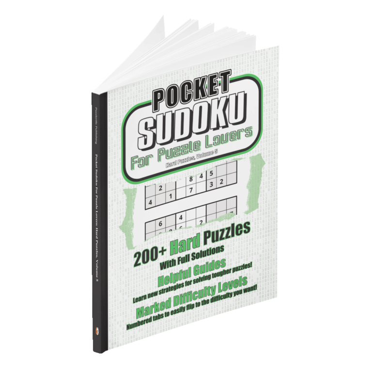 Pocket Sudoku for Puzzle Lovers: Hard Puzzles Volume 5