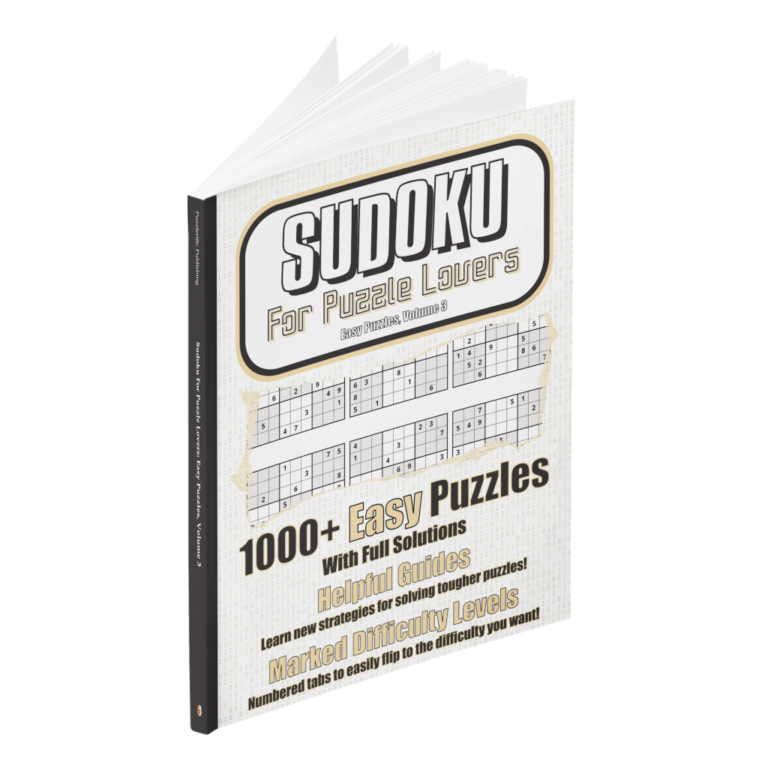 Sudoku For Puzzle Lovers: 1000+ Easy Puzzles, Volume 3