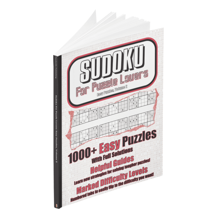 Sudoku For Puzzle Lovers: 1000+ Easy Puzzles, Volume 2