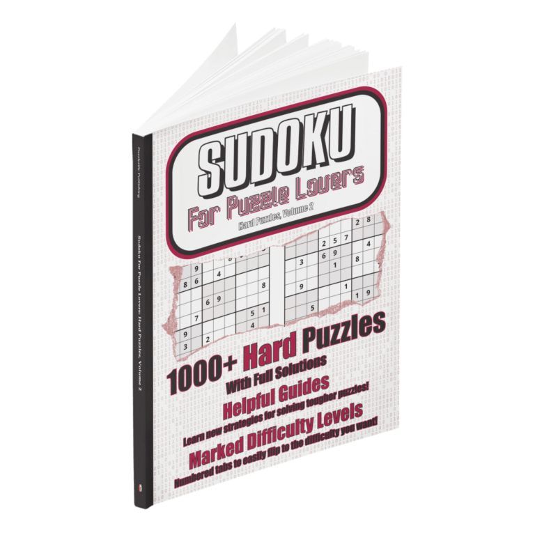 Sudoku For Puzzle Lovers: 1000+ Hard Puzzles, Volume 2