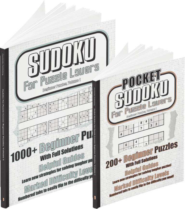 Sudoku Beginner Books - Regular and Pocket