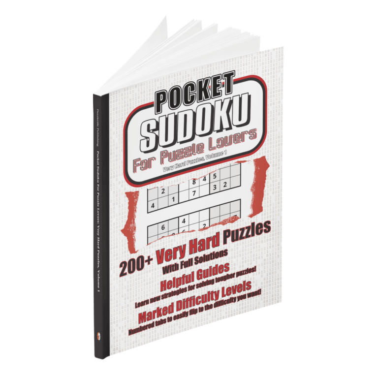 Pocket Sudoku for Puzzle Lovers: Very Hard Puzzles Volume 1