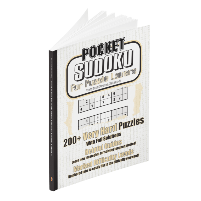 Pocket Sudoku for Puzzle Lovers: Very Hard Puzzles Volume 3